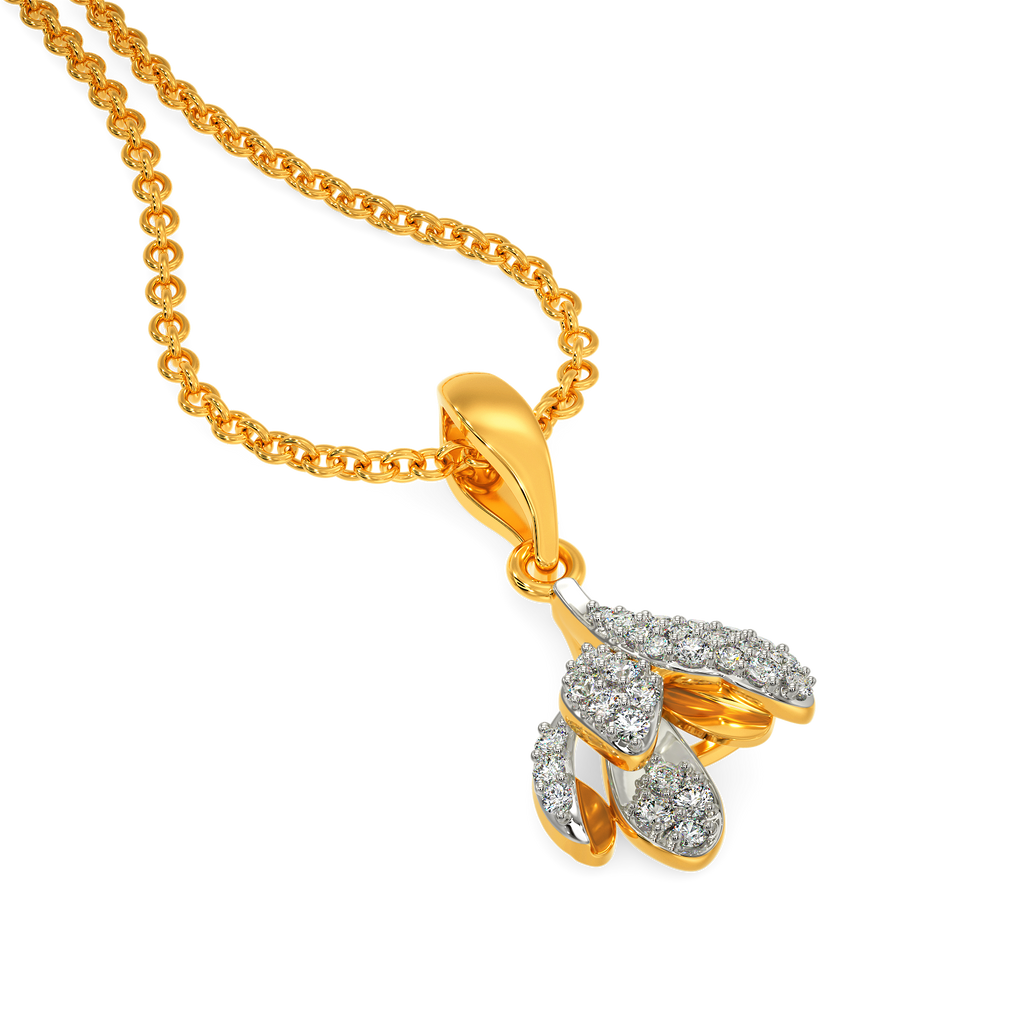 Whispering Lilac Diamond Pendants