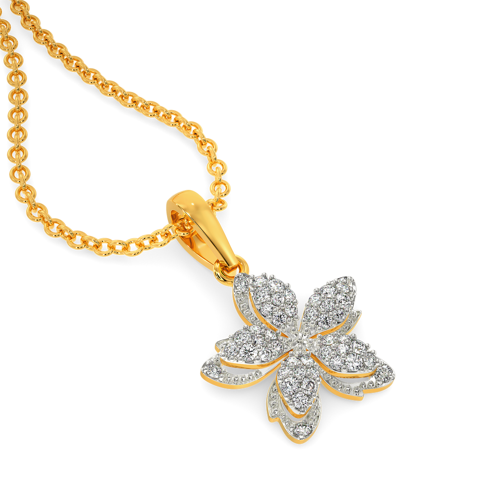 Love n Lilacs Diamond Pendants