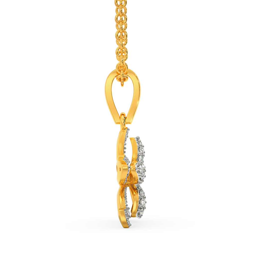 Love n Lilacs Diamond Pendants