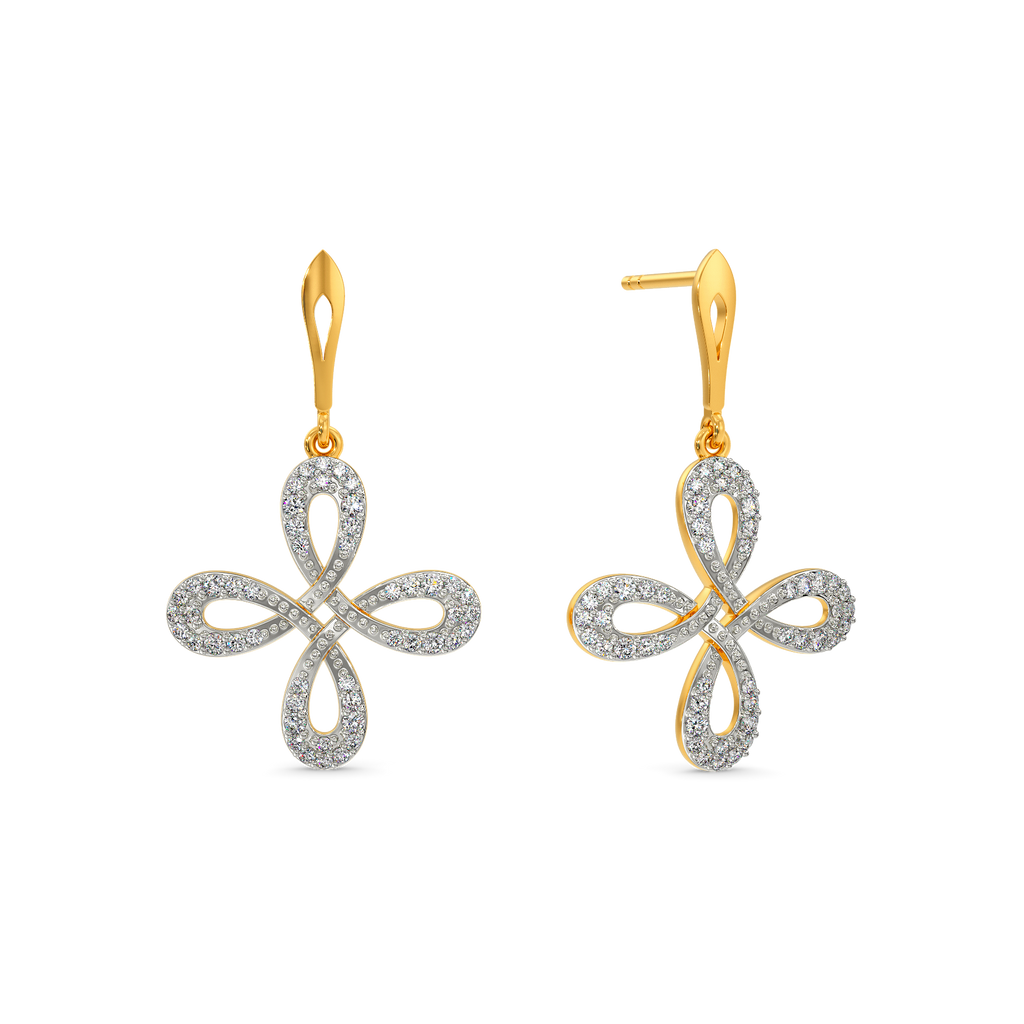 In a Vintage Moment Diamond Earrings