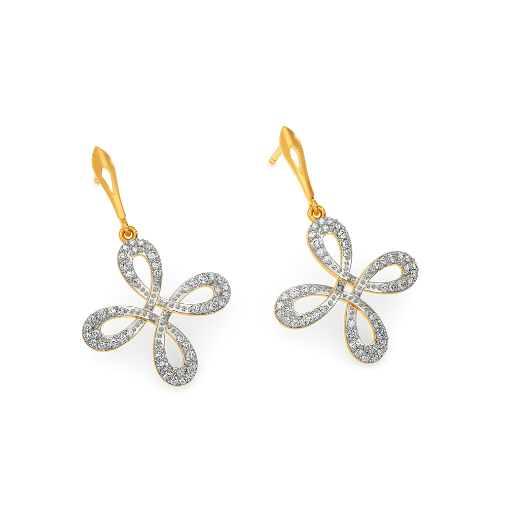 In a Vintage Moment Diamond Earrings