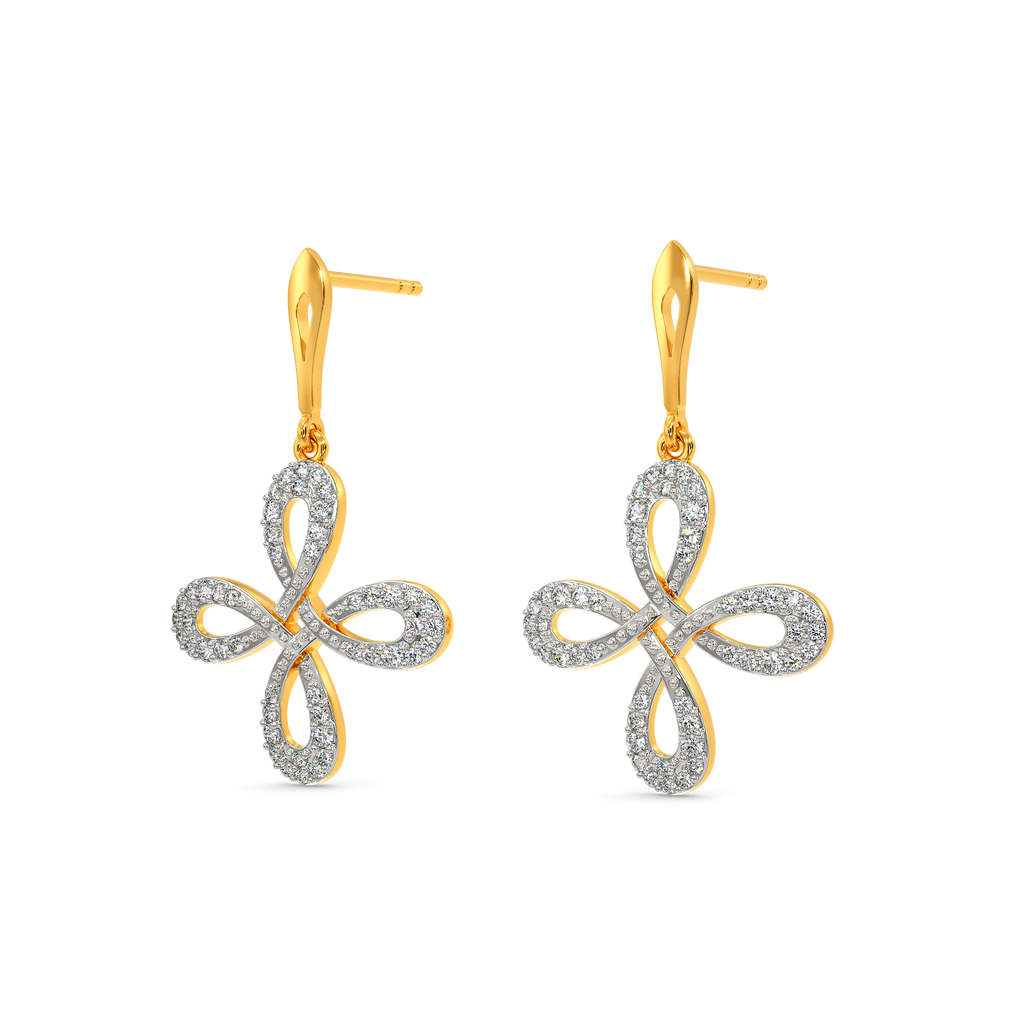 In a Vintage Moment Diamond Earrings