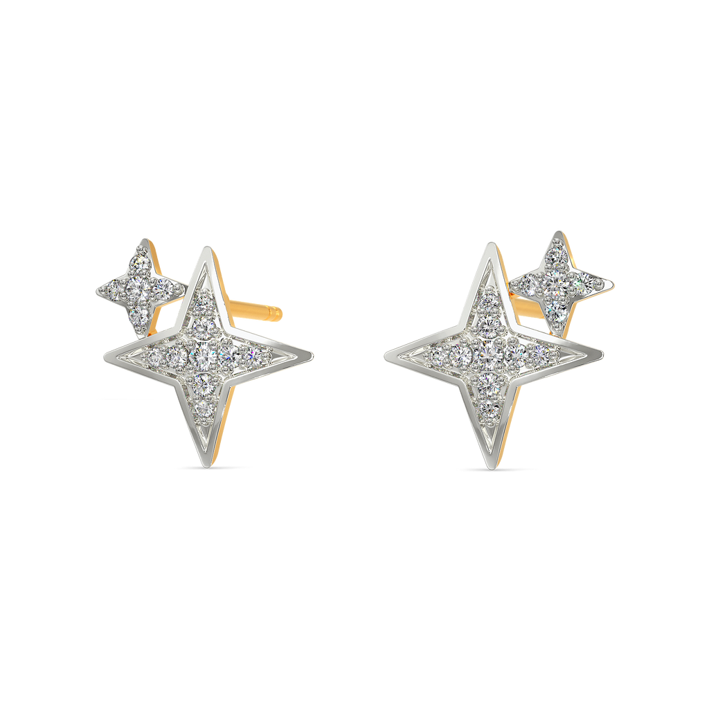 Me n Mom Diamond Earrings