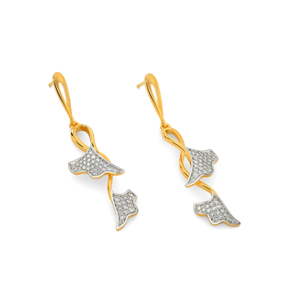 My Dear Mom Diamond Earrings