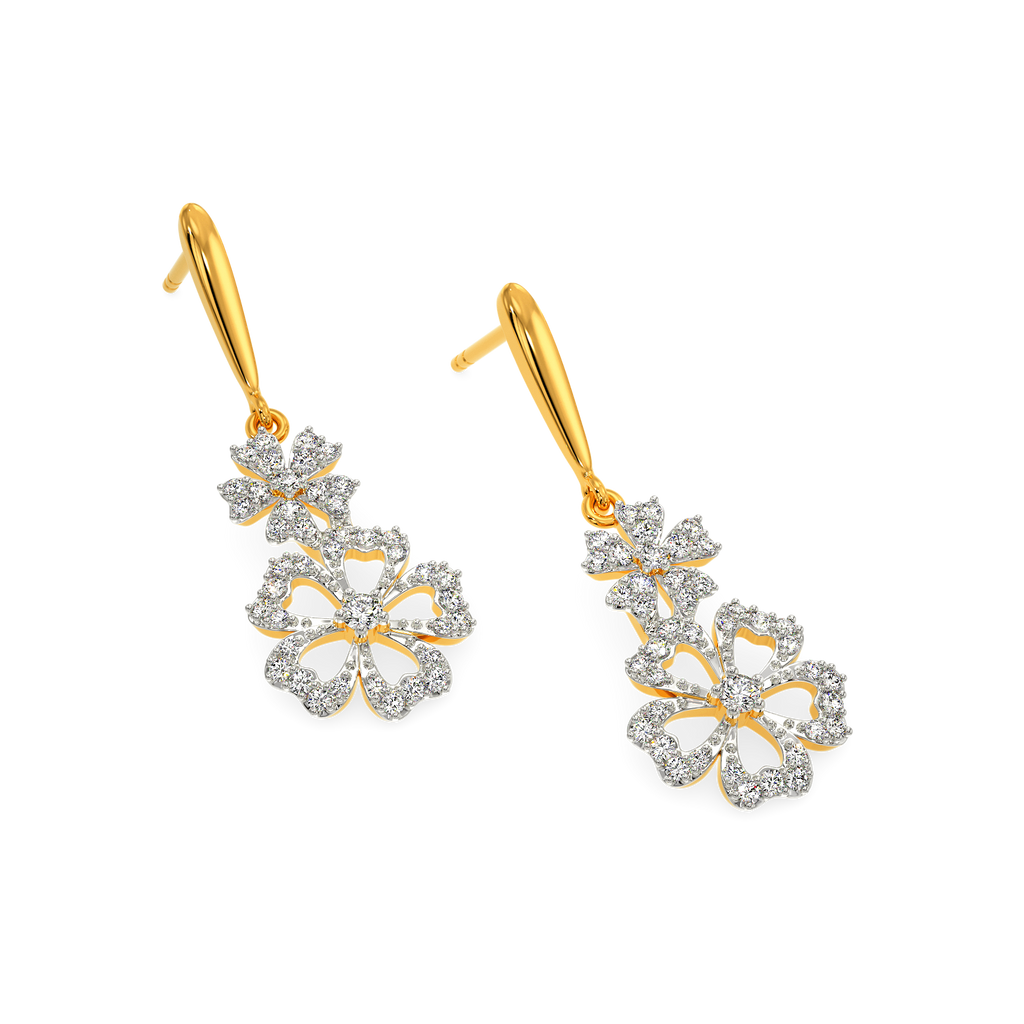 My Happy Place Diamond Earrings