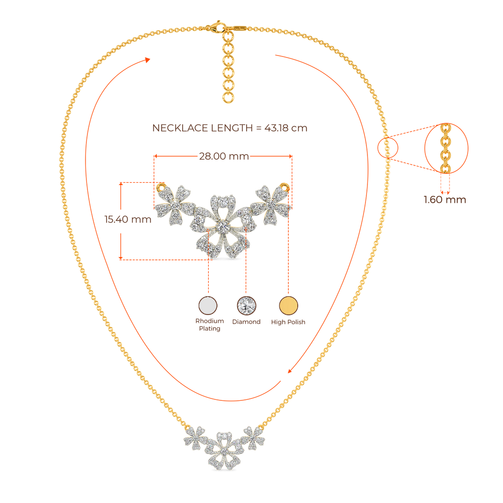 My Happy Place Diamond Necklaces