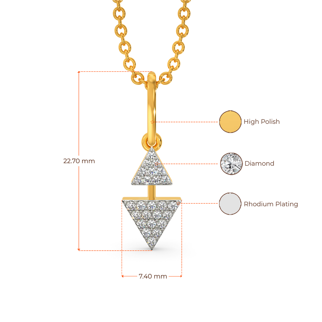 Its the Nineties Diamond Pendants