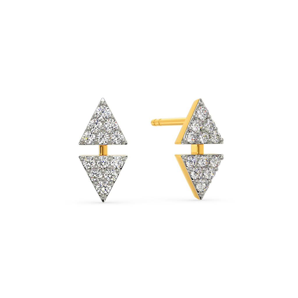 Its the Nineties Diamond Earrings