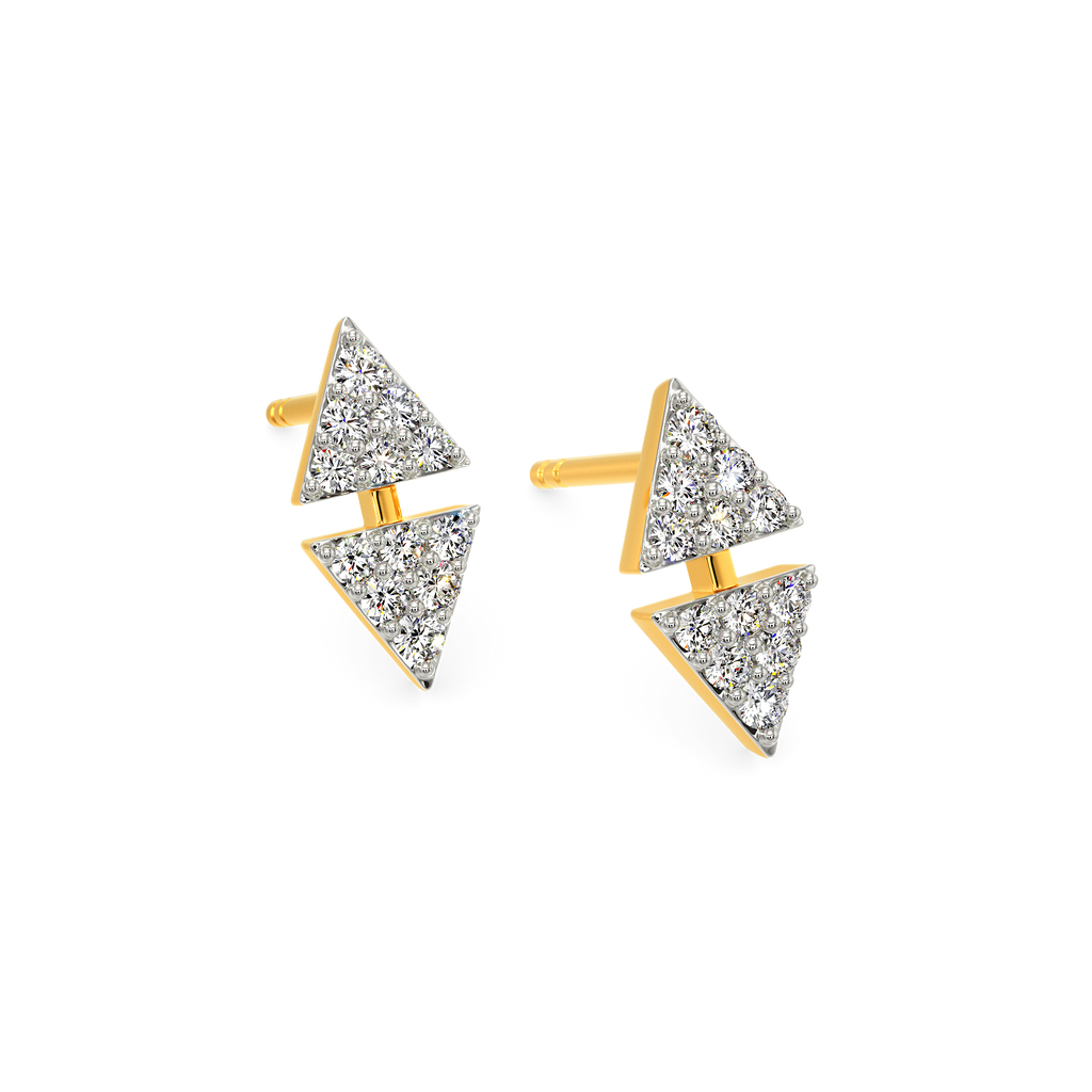 Its the Nineties Diamond Earrings