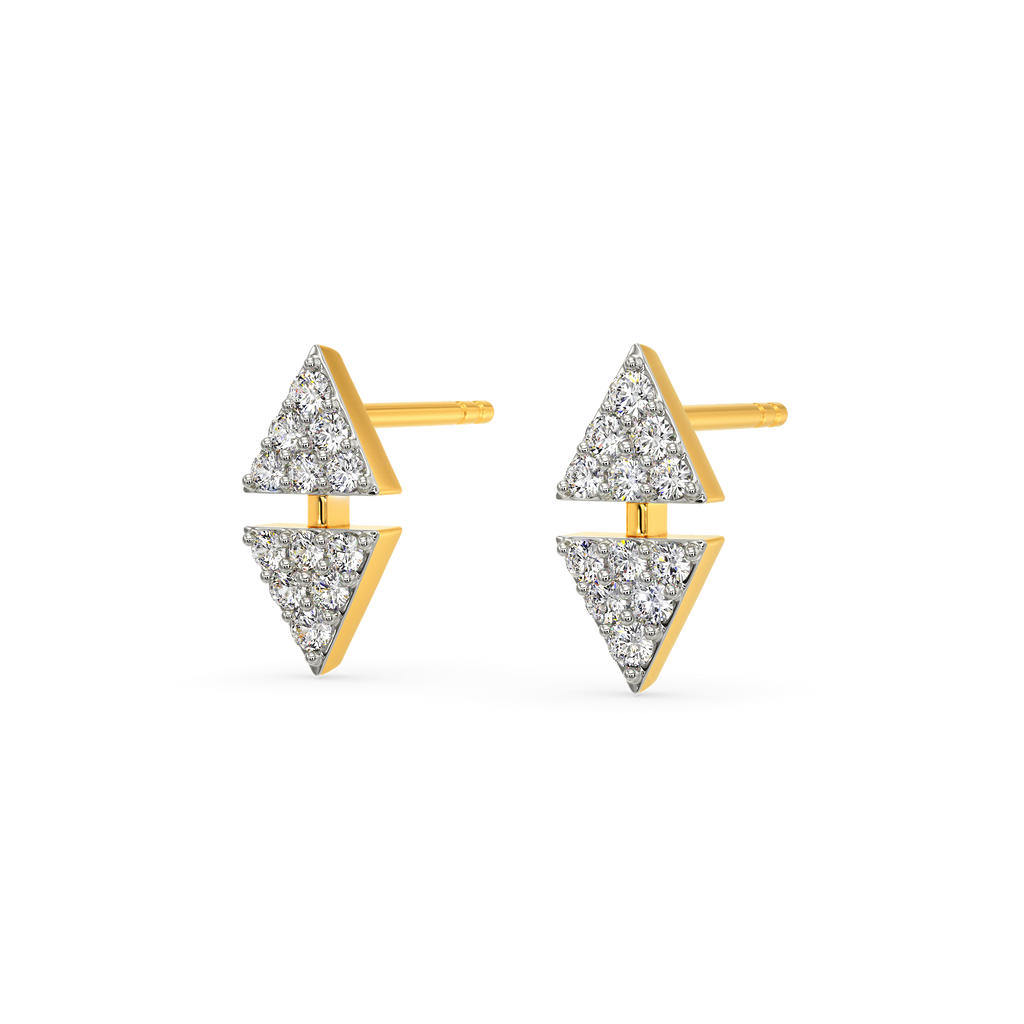 Its the Nineties Diamond Earrings