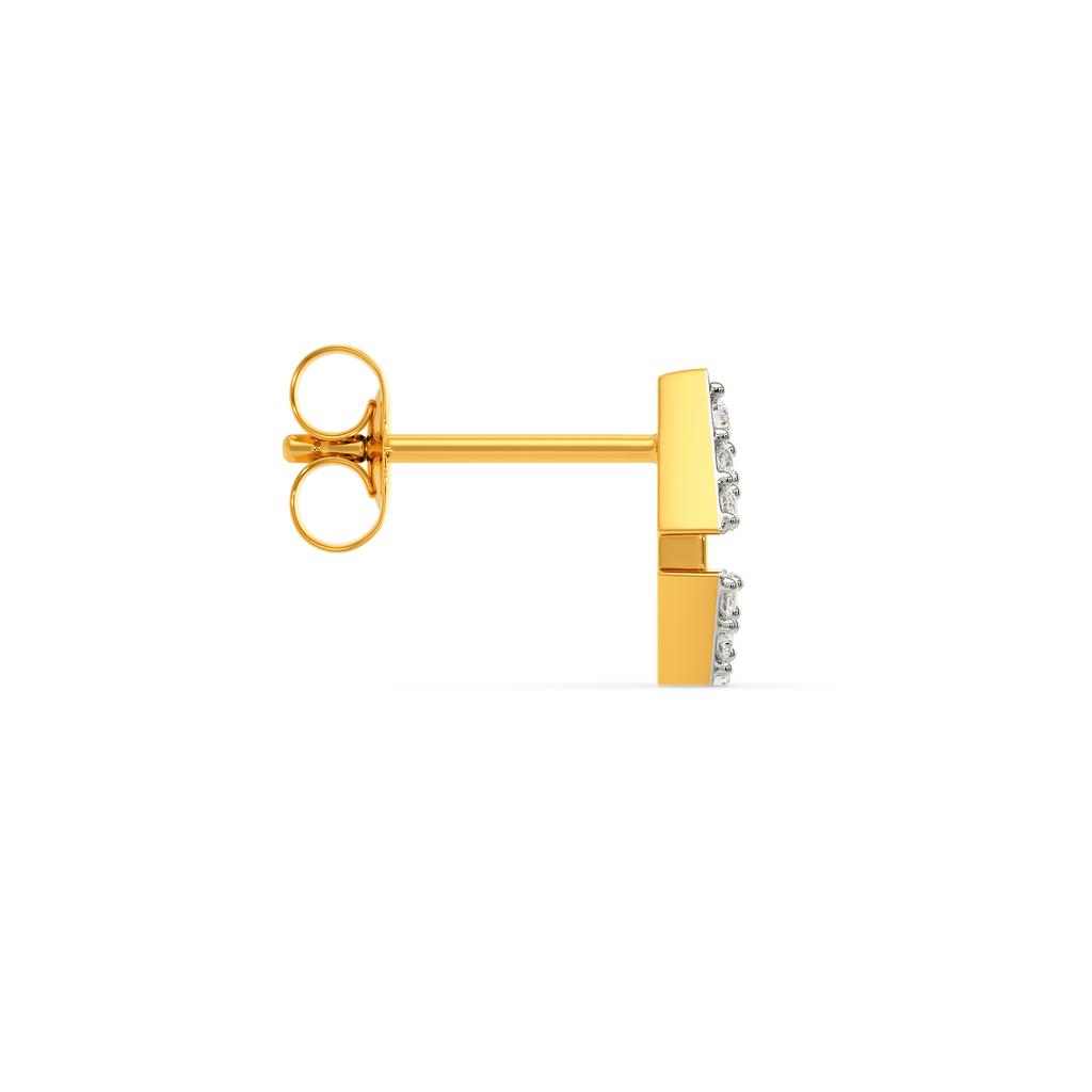 Its the Nineties Diamond Earrings