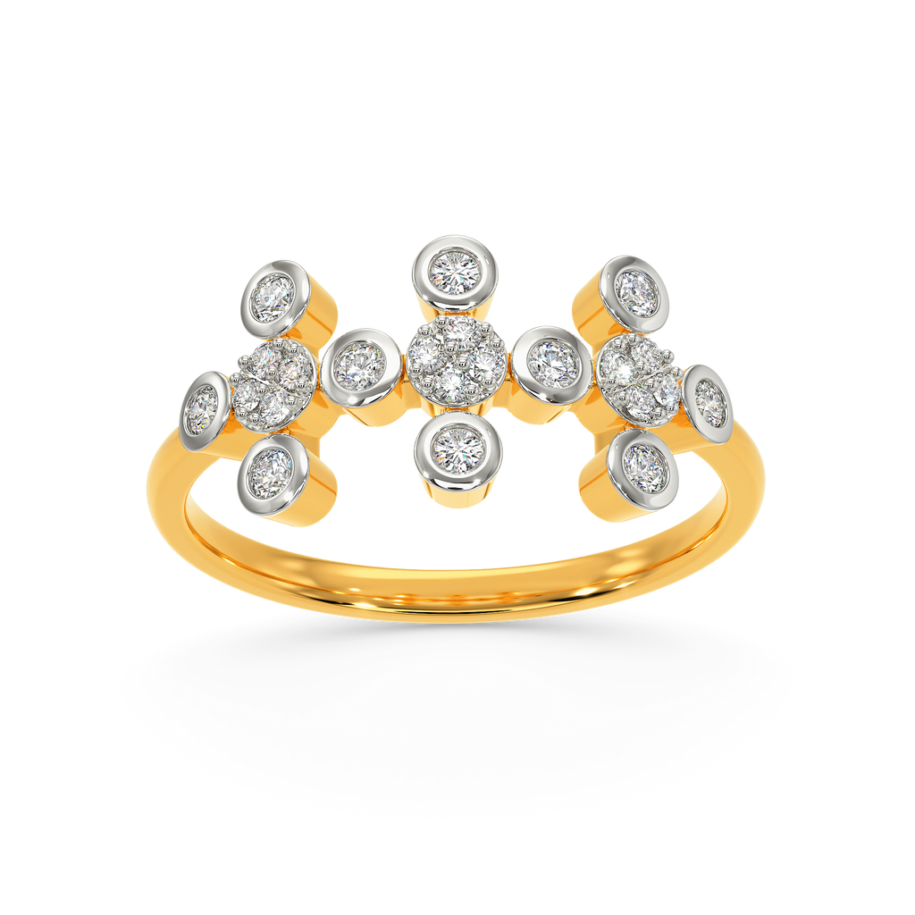 Nineties Charm Diamond Rings