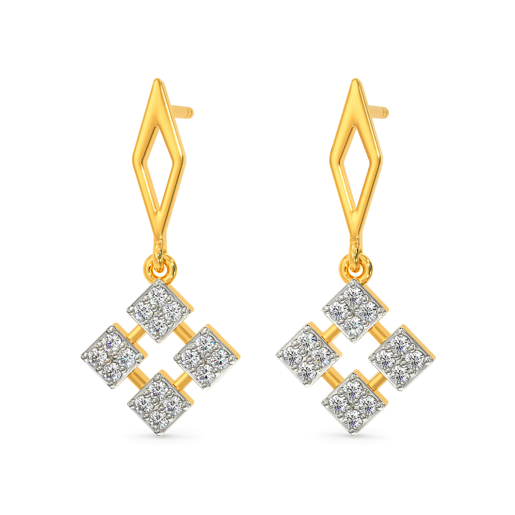 Back in Vogue Diamond Earrings