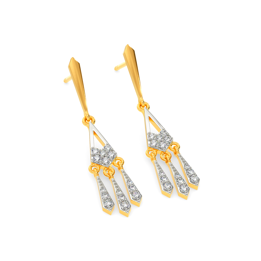 Nod to the Nineties Diamond Earrings