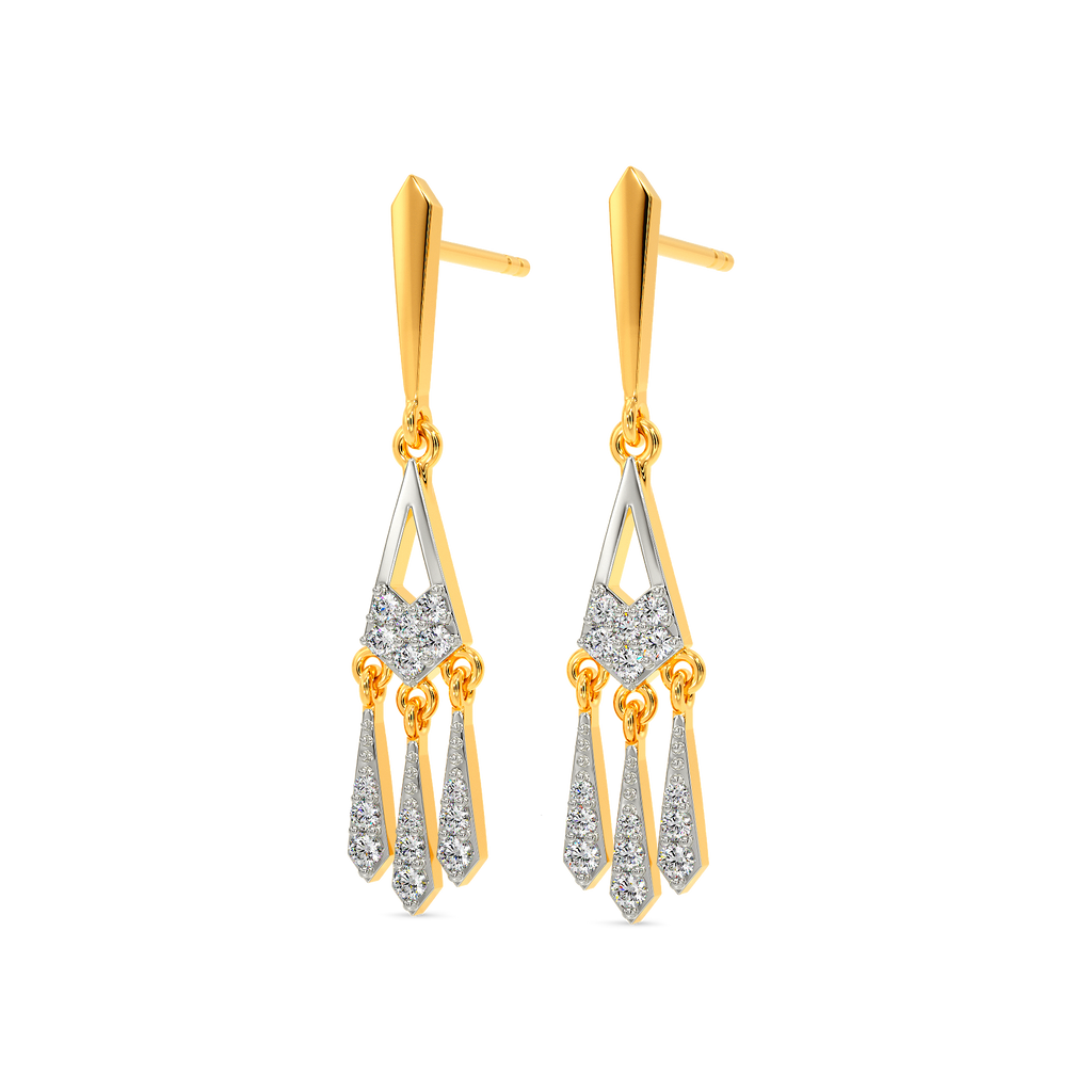 Nod to the Nineties Diamond Earrings