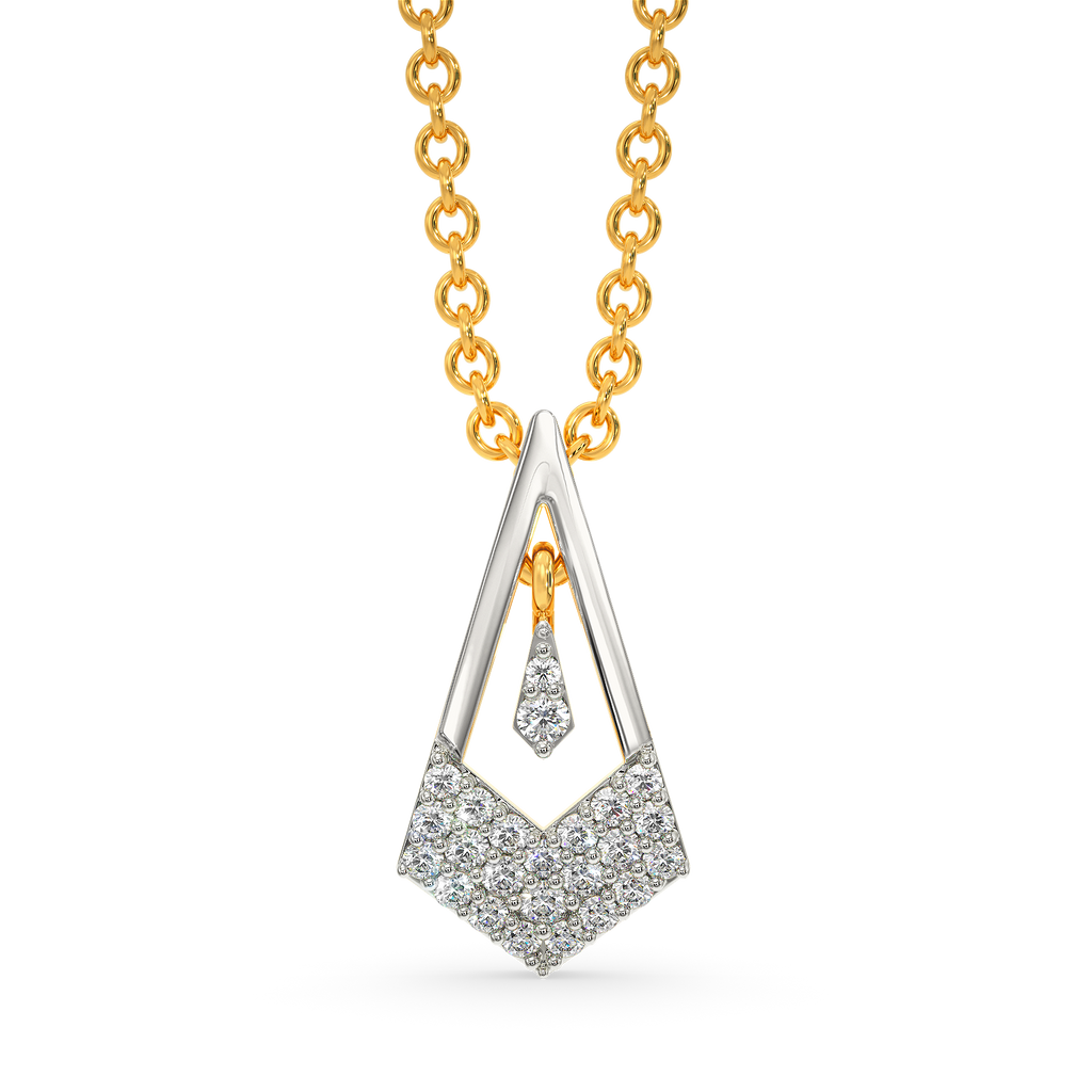 Nod to the Nineties Diamond Pendants