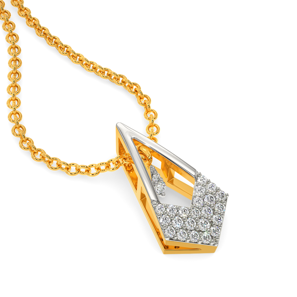 Nod to the Nineties Diamond Pendants