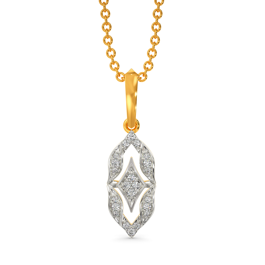 In a Ruffles World Diamond Pendants