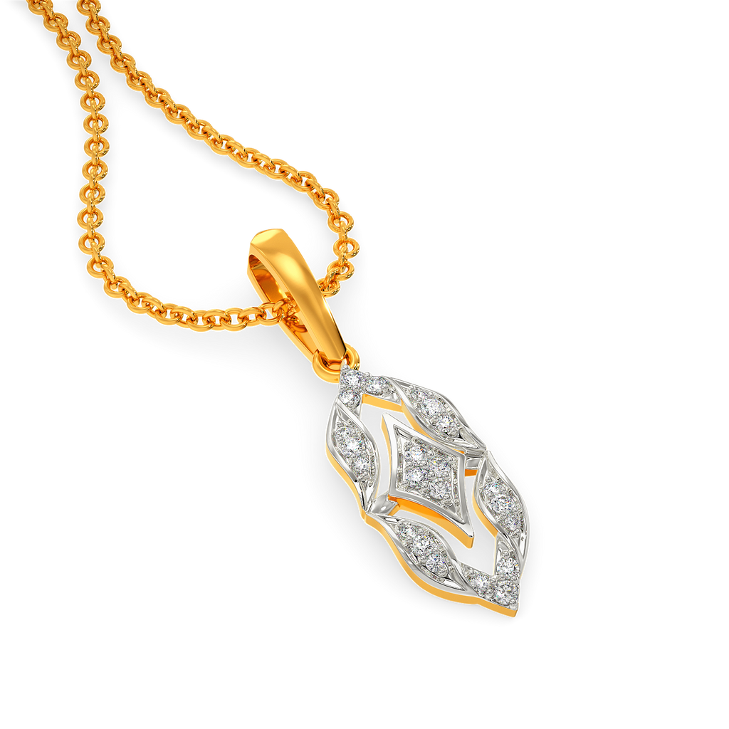 In a Ruffles World Diamond Pendants