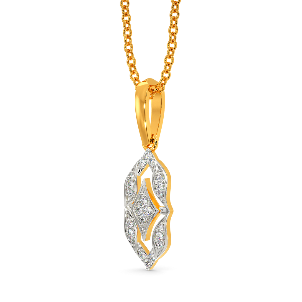 In a Ruffles World Diamond Pendants