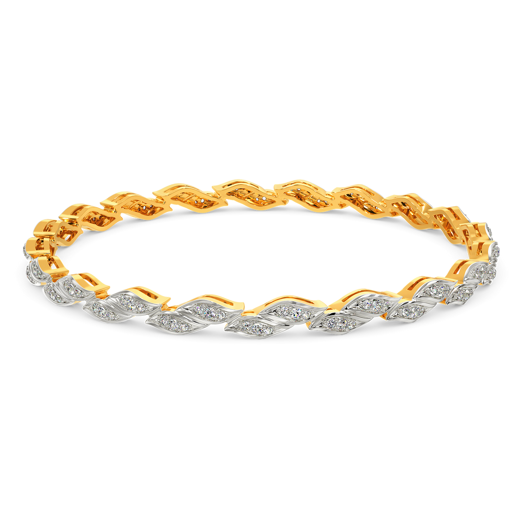 In a Ruffles World Diamond Bangles