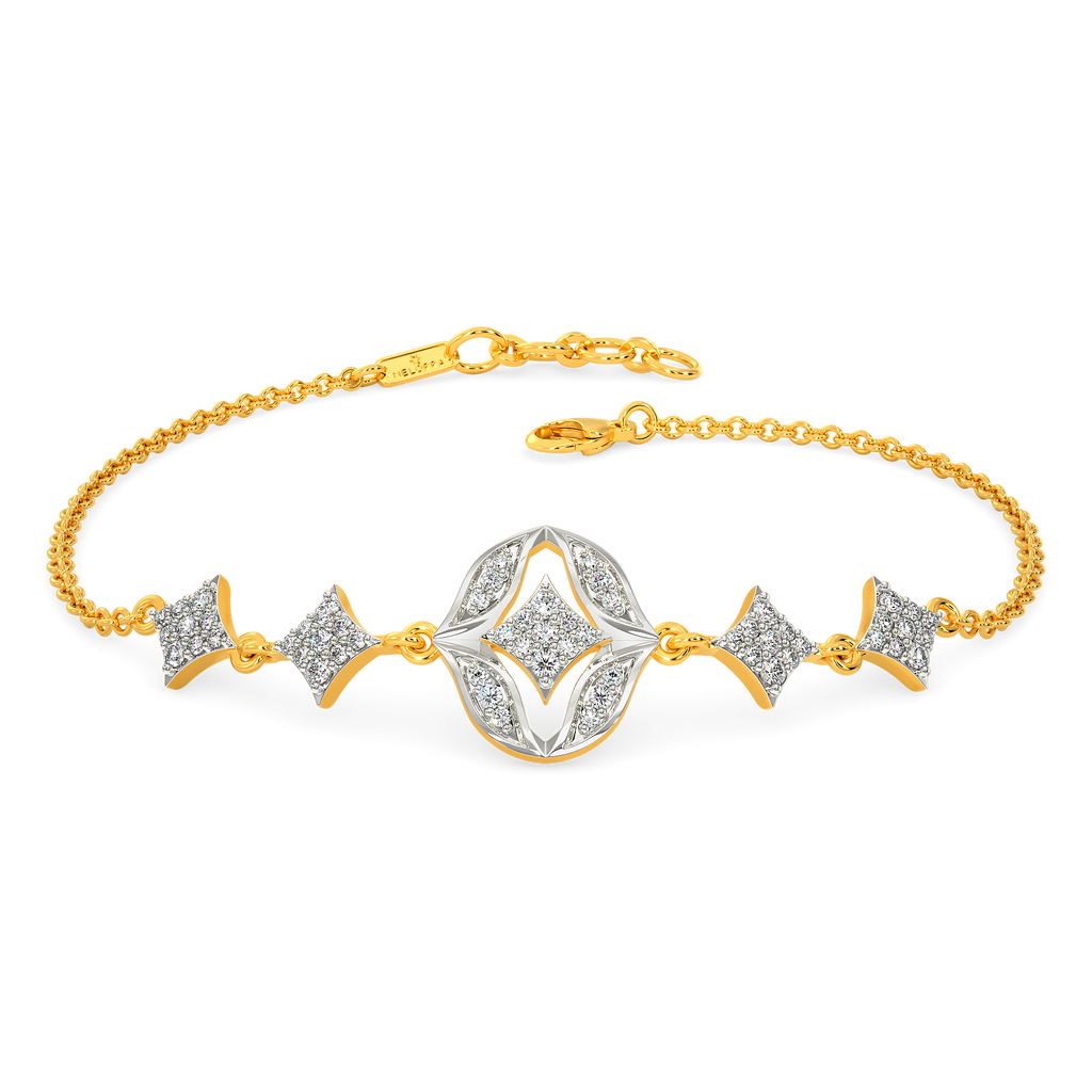 Ruffle Mood Diamond Bracelets
