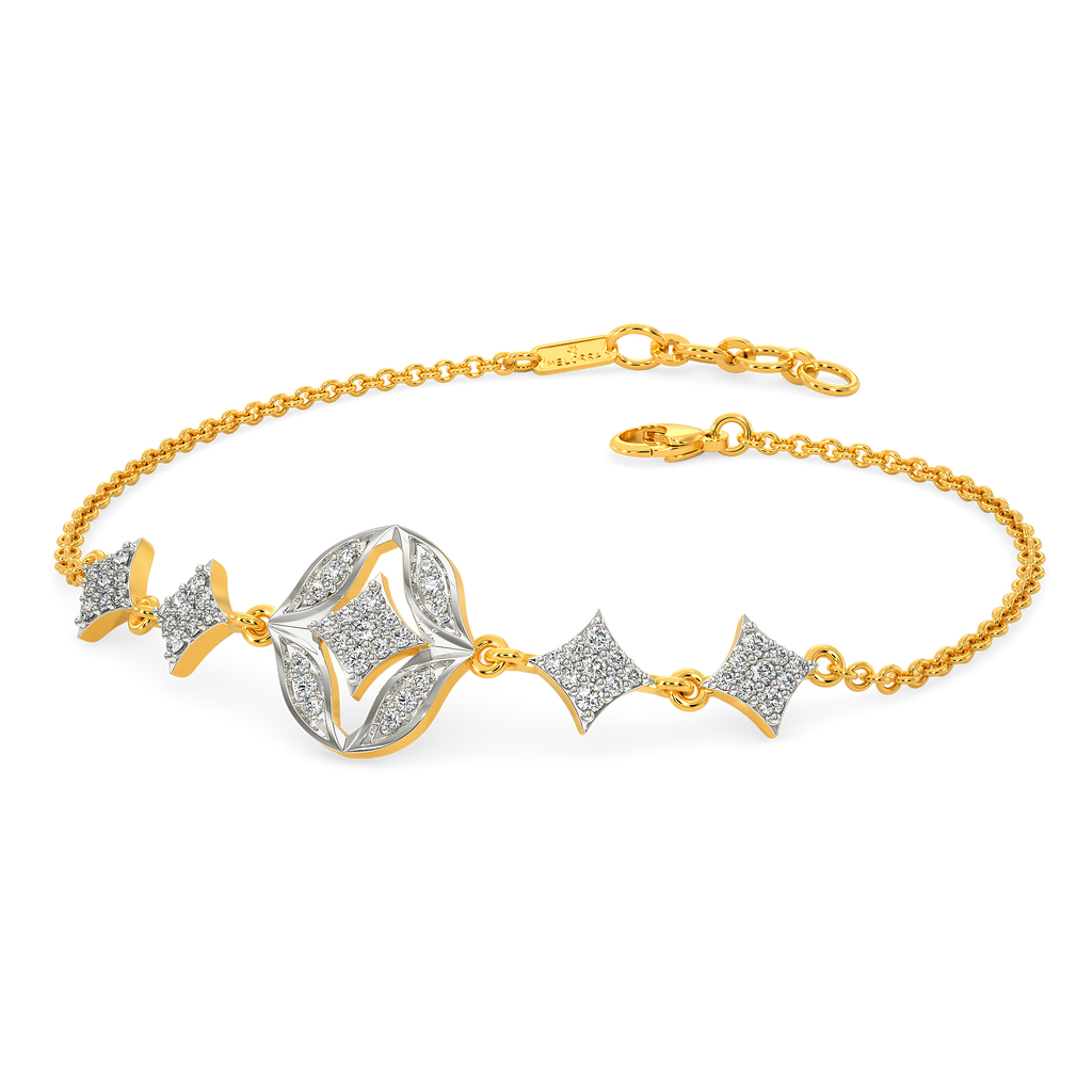 Ruffle Mood Diamond Bracelets