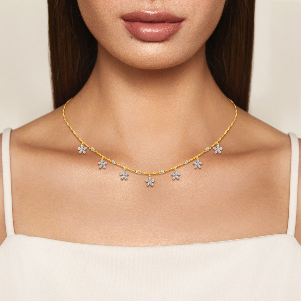 Spark of Romance Diamond Necklaces