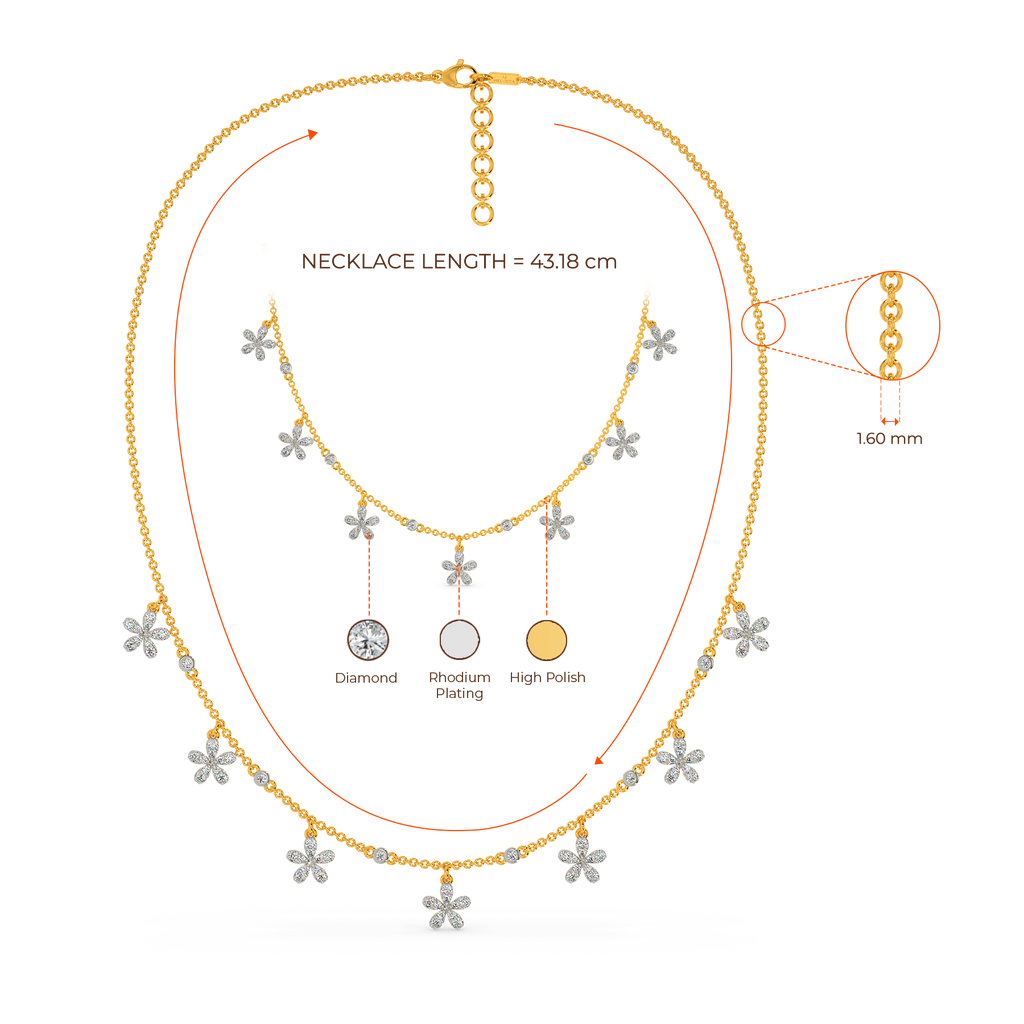 Spark of Romance Diamond Necklaces