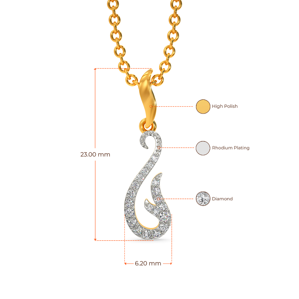 Breezy Romance Diamond Pendants