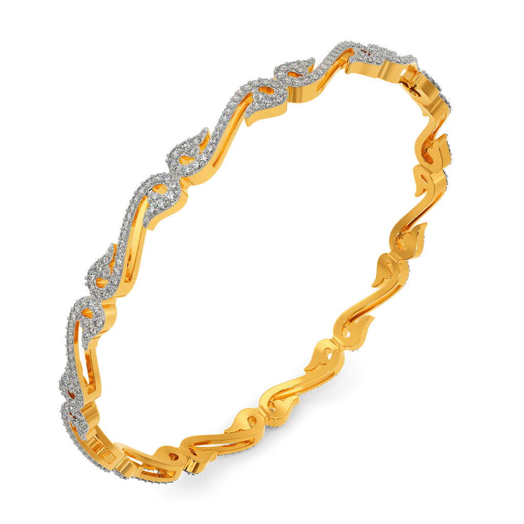 Breezy Romance Diamond Bangles