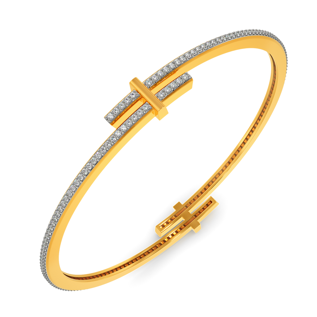 Weave Wanderlust Diamond Bangles