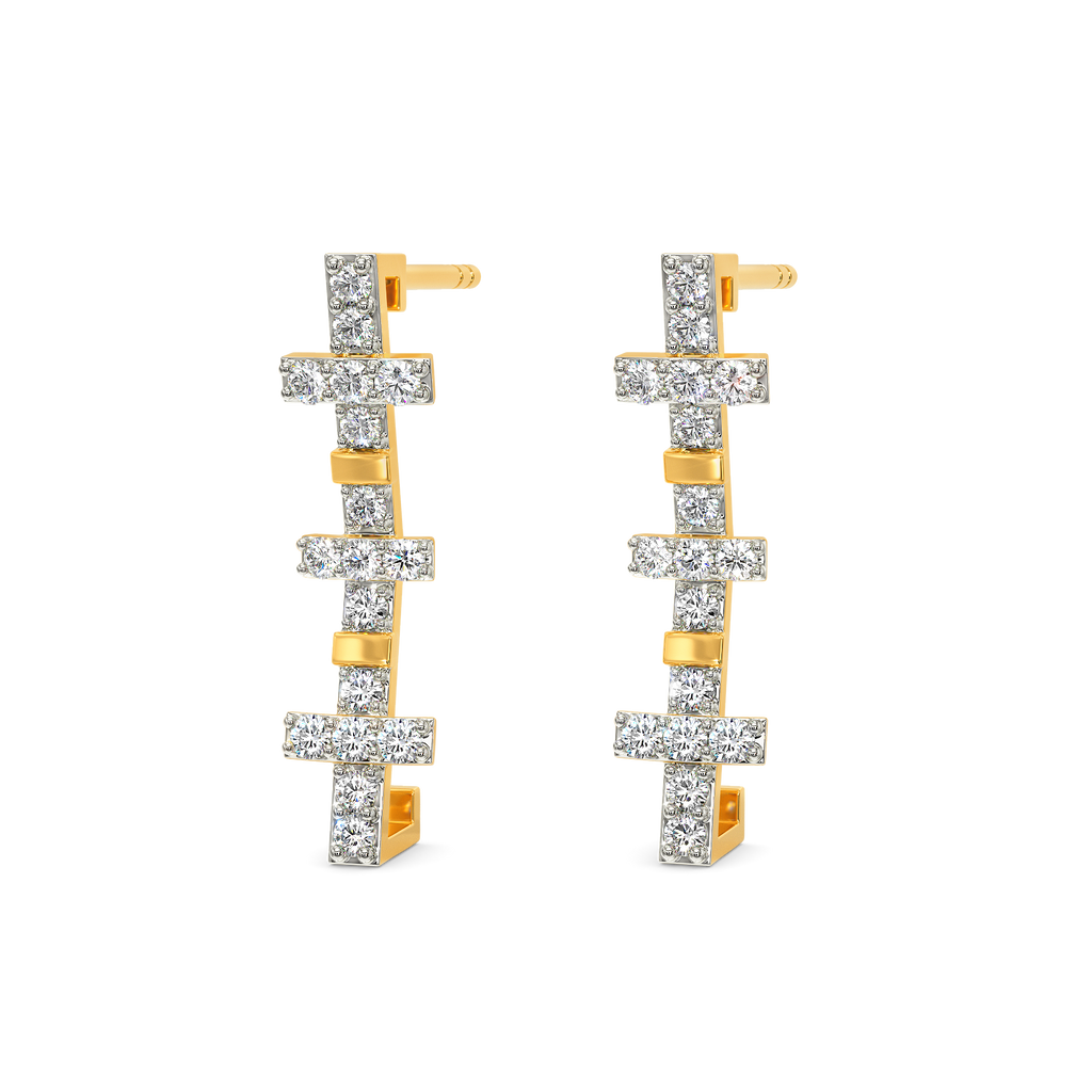Big Bag Theory Diamond Earrings