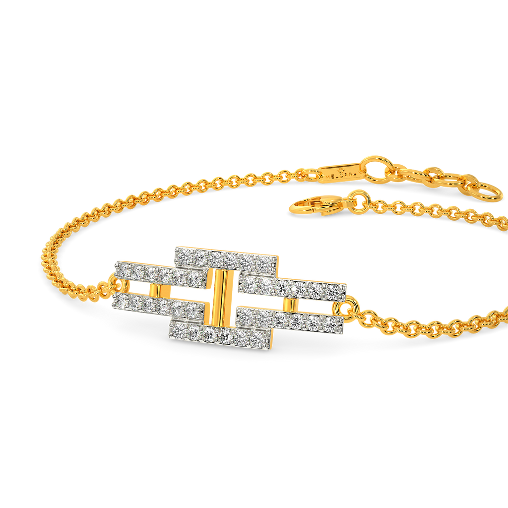 Express in Weaves Diamond Bracelets