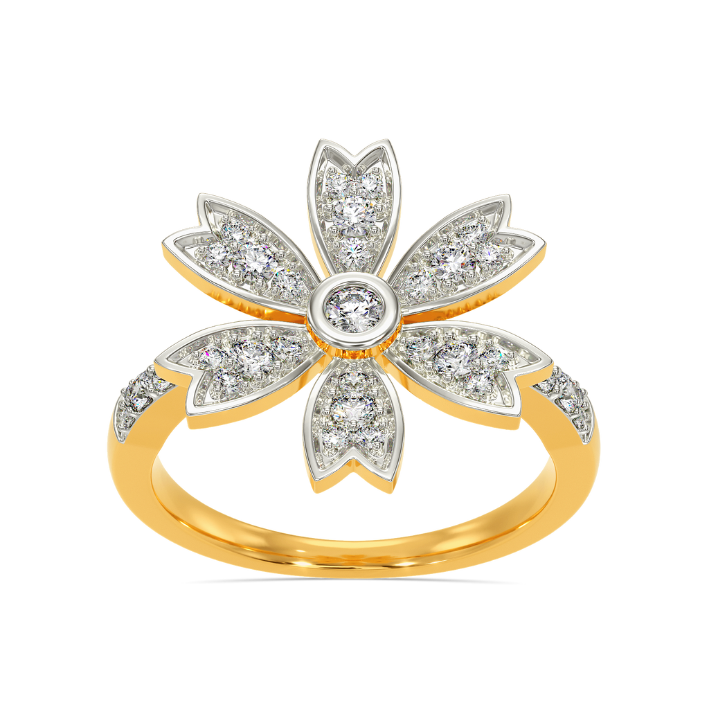 Floral Fantasia Diamond Rings