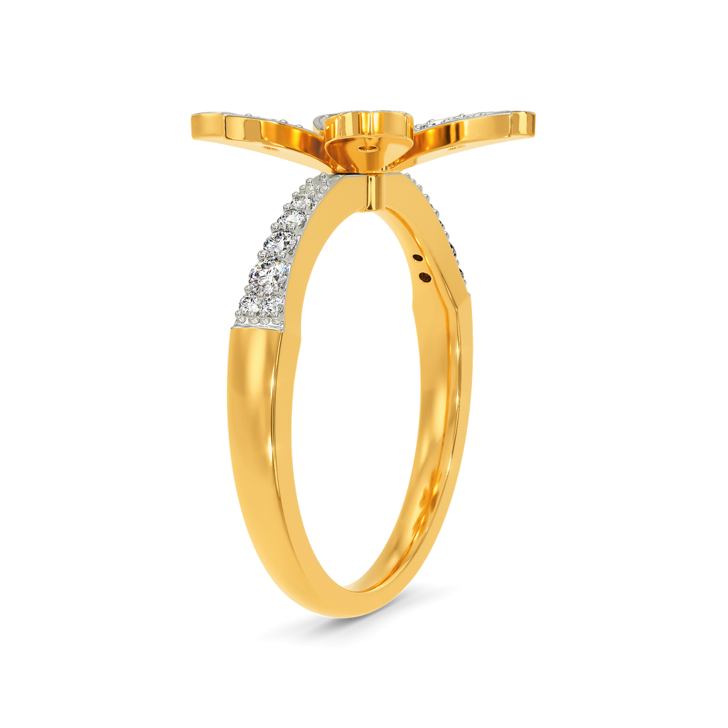 Floral Fantasia Diamond Rings