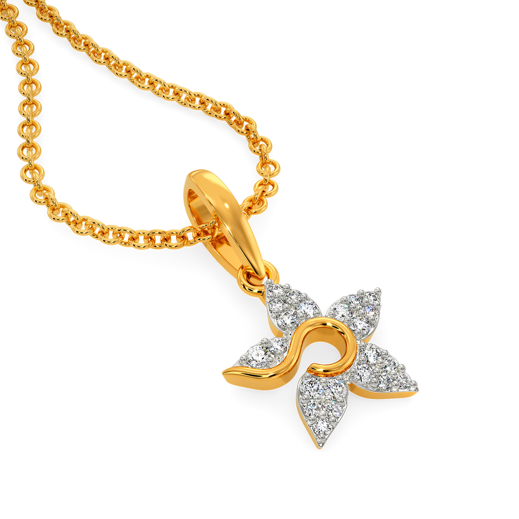 Bloom Breeze Diamond Pendants