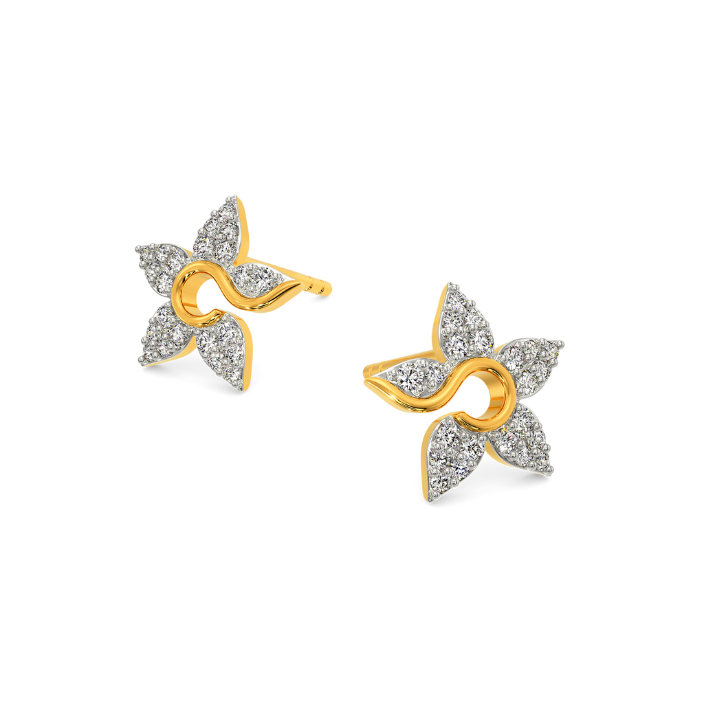 Bloom Breeze Diamond Earrings