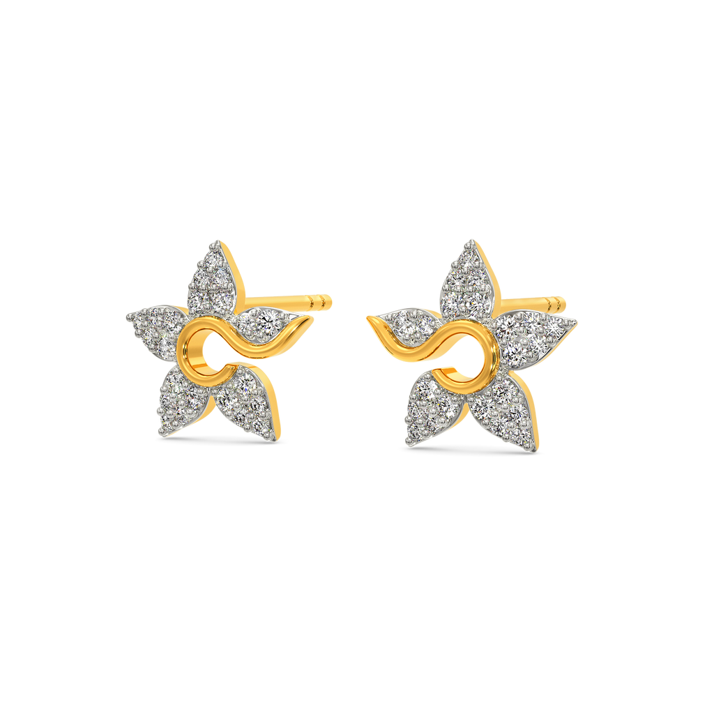Bloom Breeze Diamond Earrings