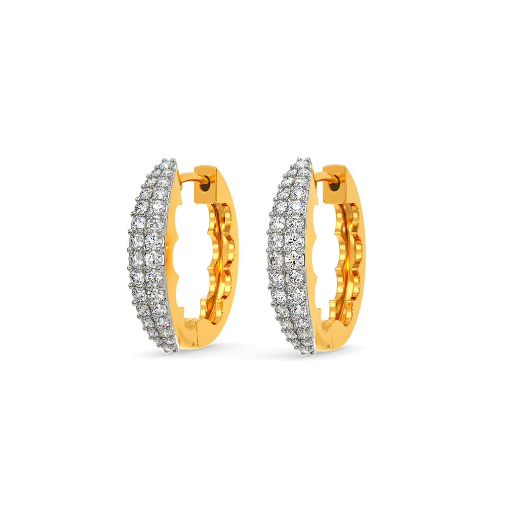 In a Floral Dream Diamond Earrings