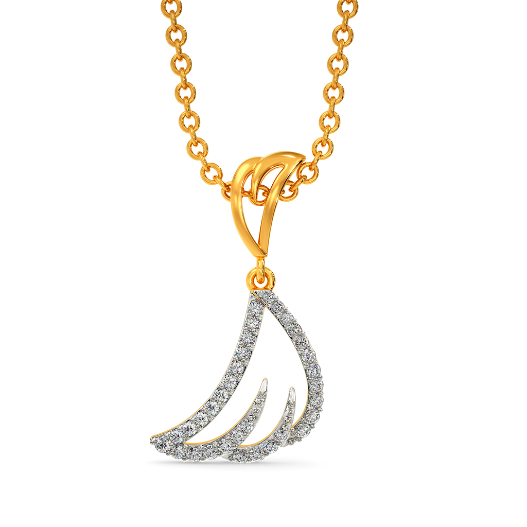 Wings and Party Diamond Pendants