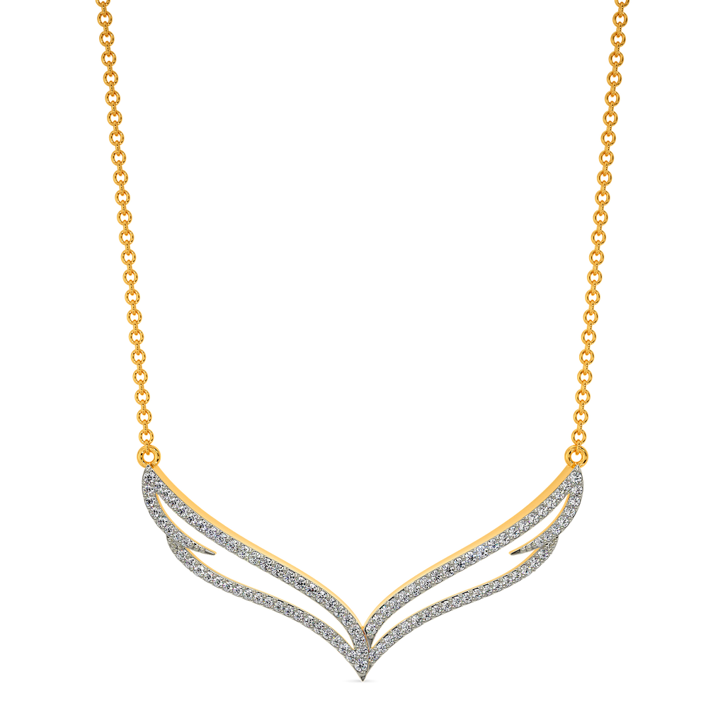 Winged and Whimsy Diamond Necklaces