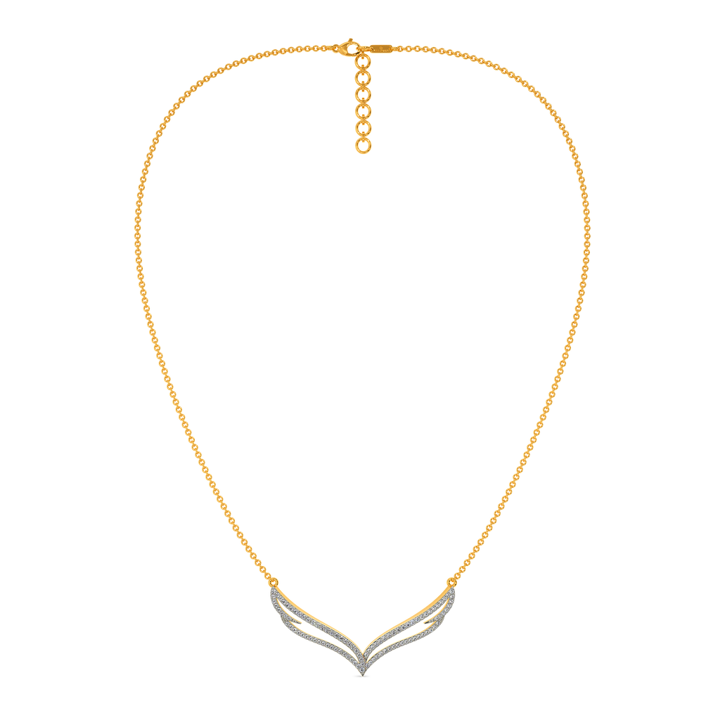 Winged and Whimsy Diamond Necklaces
