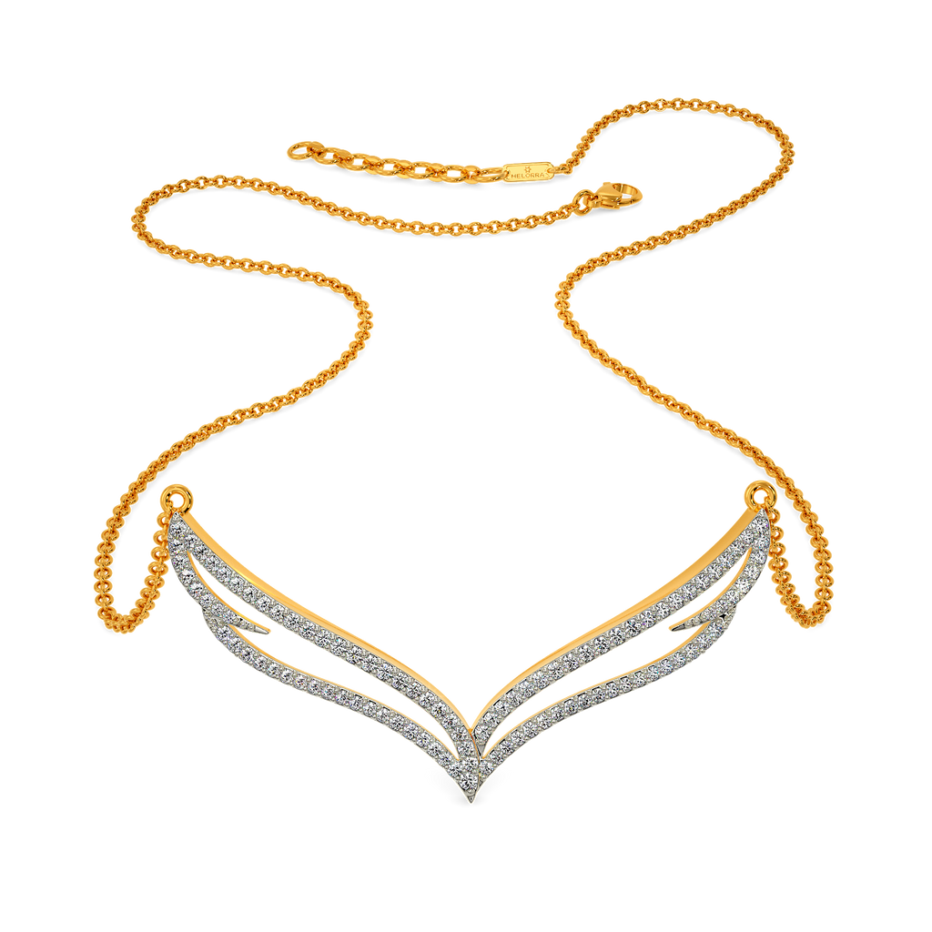 Winged and Whimsy Diamond Necklaces