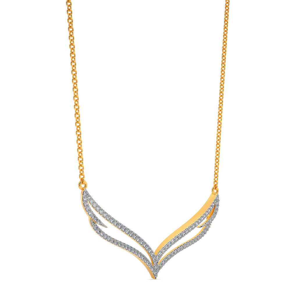 Winged and Whimsy Diamond Necklaces