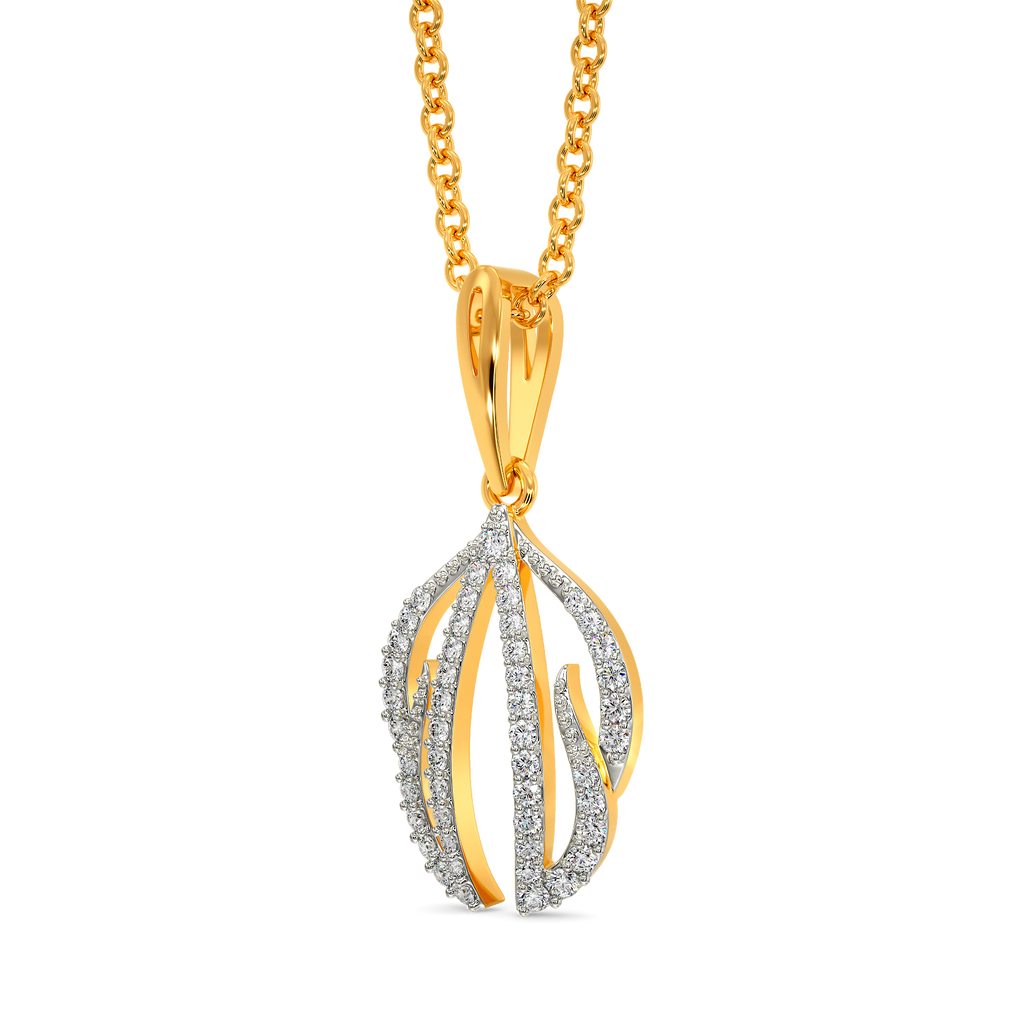 Winged and Whimsy Diamond Pendants