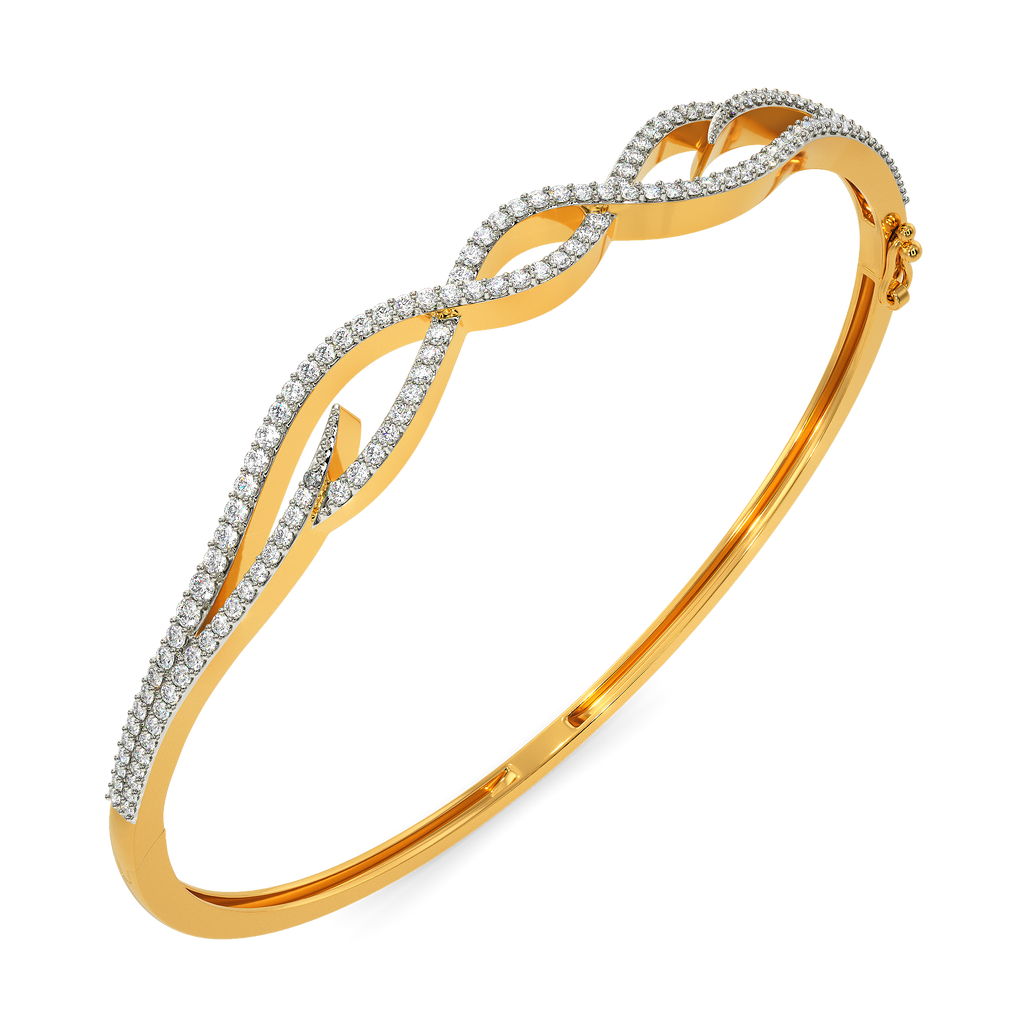 Spread Your Wings Diamond Bangles