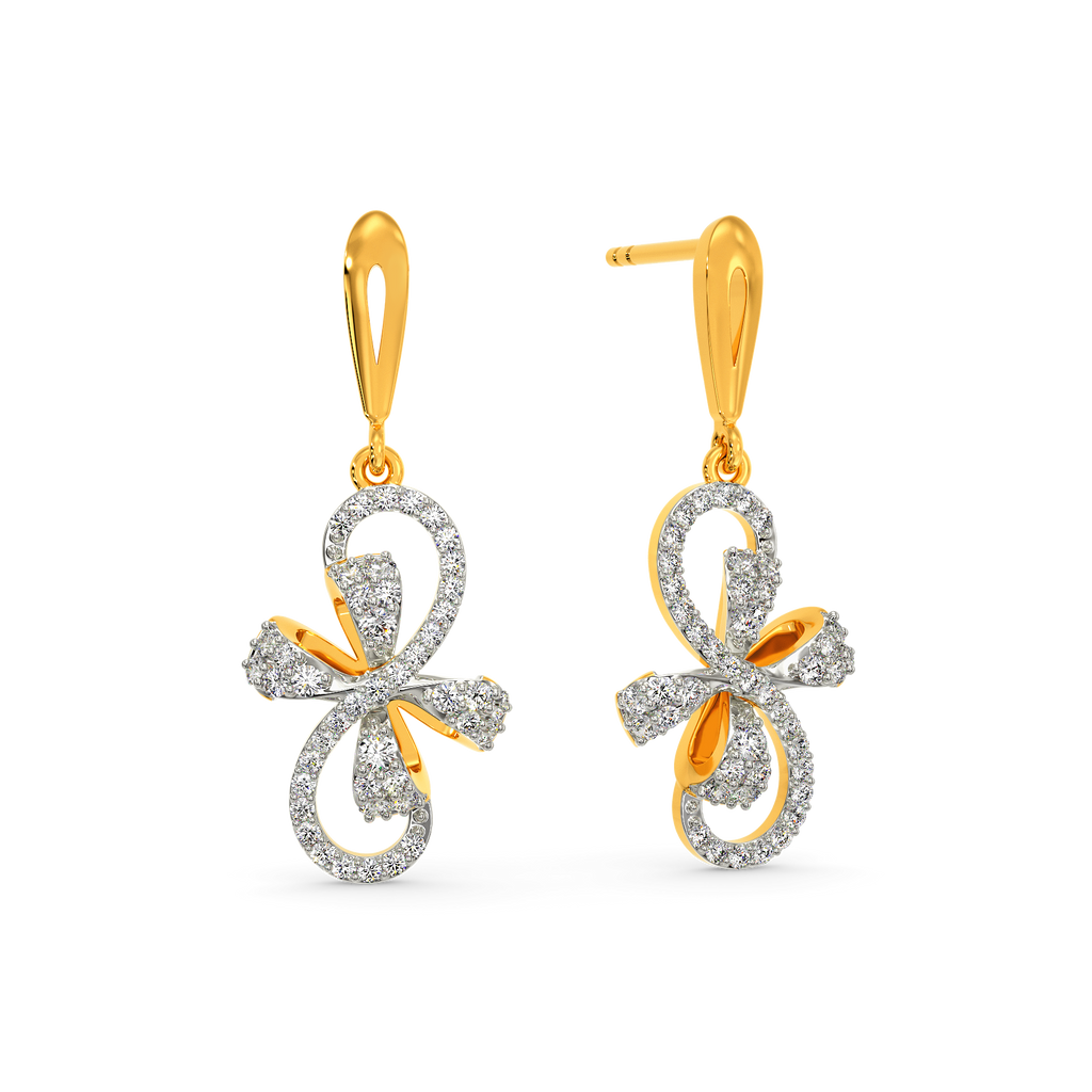 Bowtique Diamond Earrings