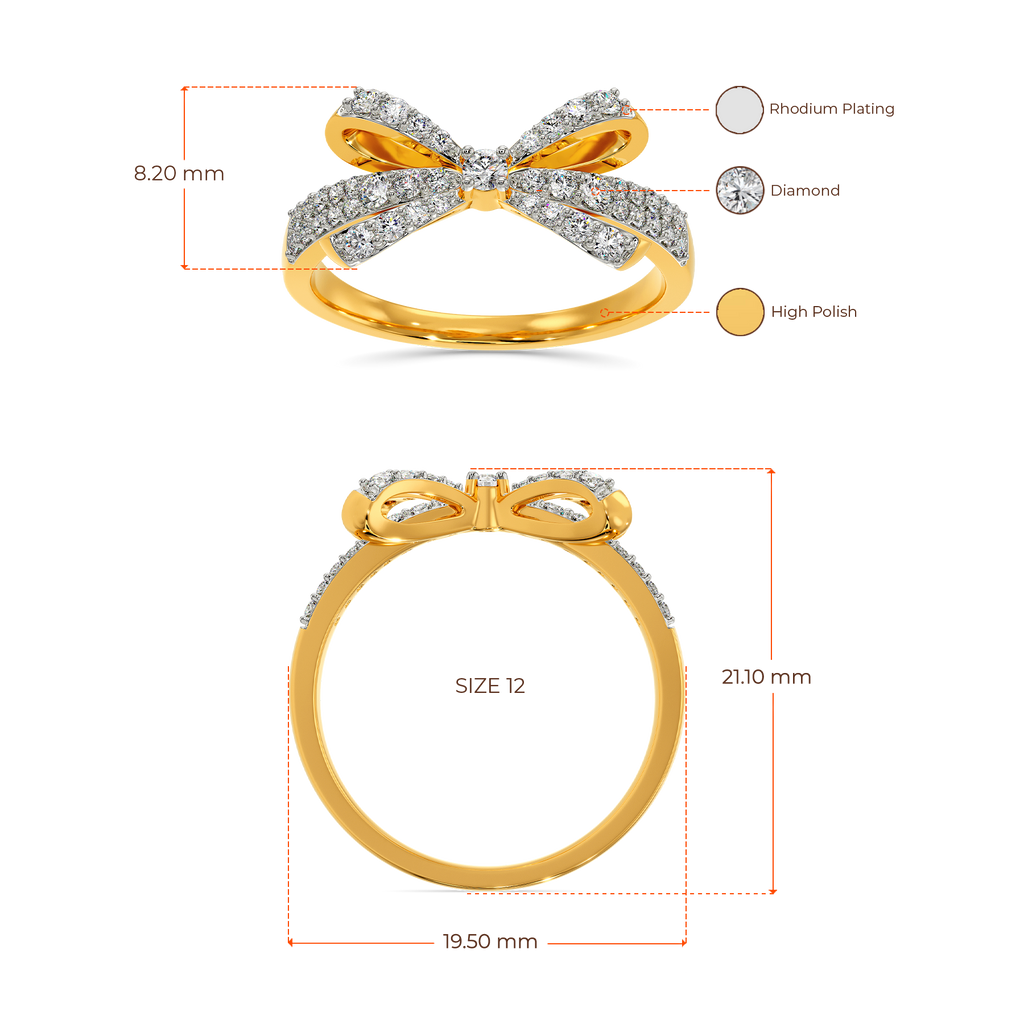 Rise of the Bow Diamond Rings