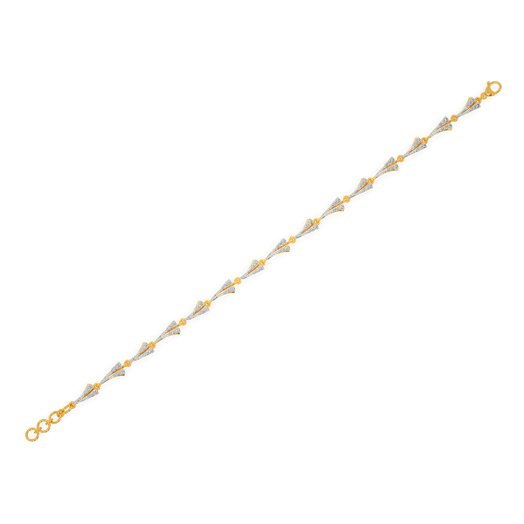 Drapin Drapes Diamond Bracelets